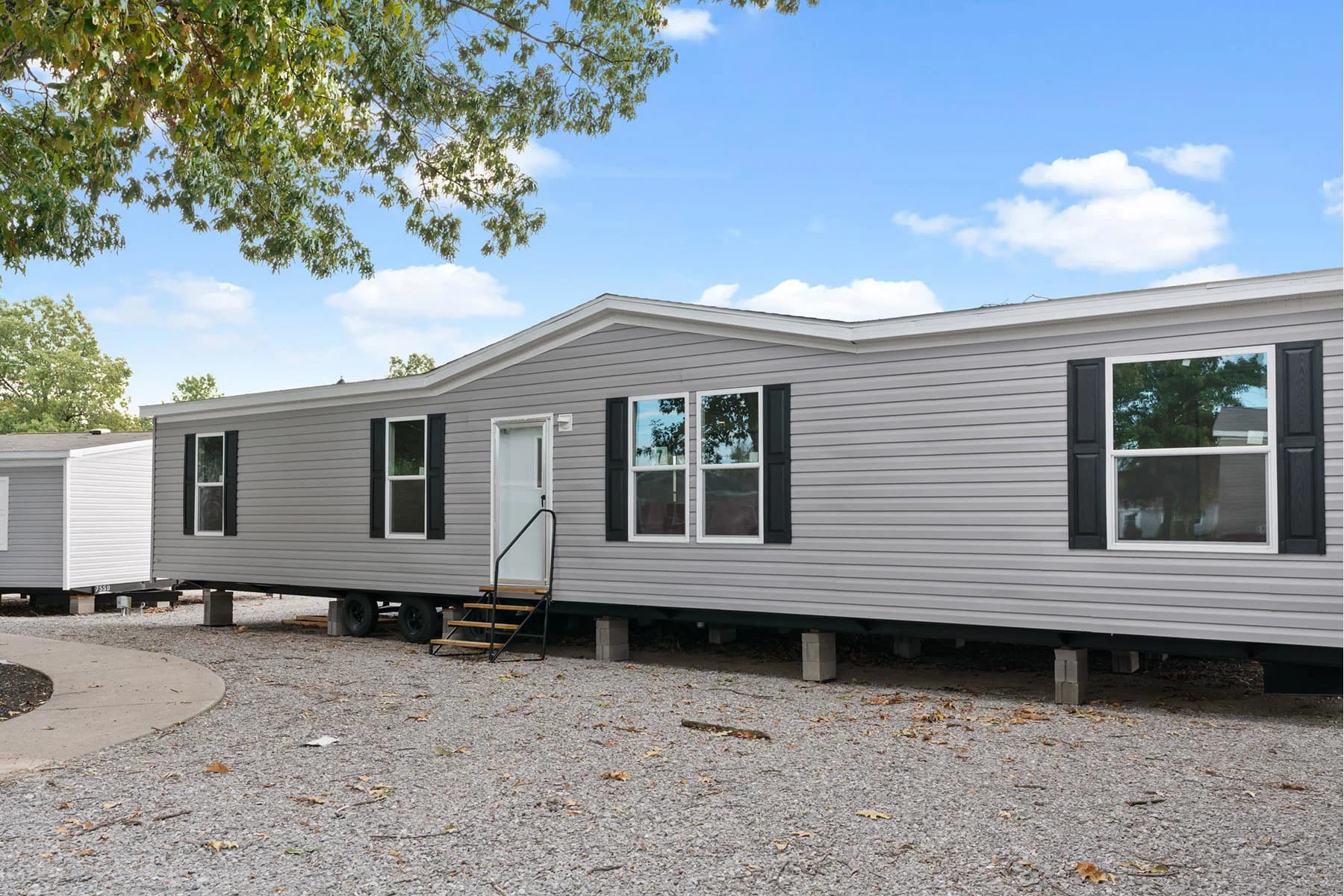 Crown exterior home features