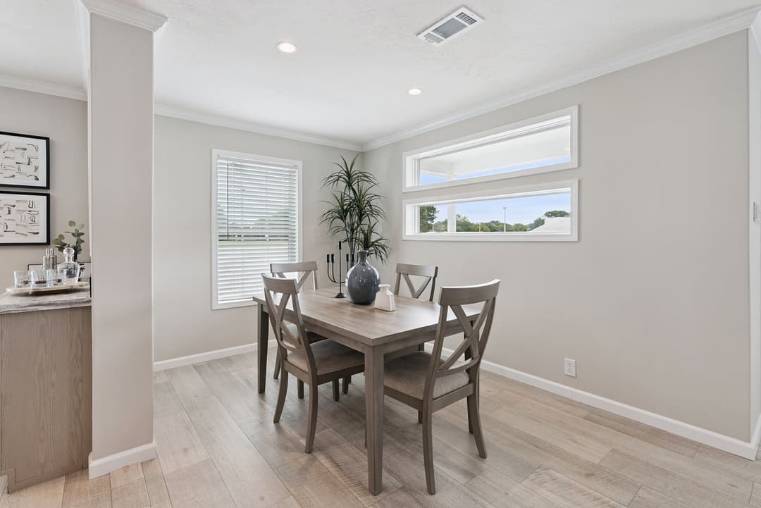 Driftwood interior home features