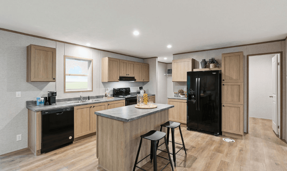 Mammoth kitchen home features