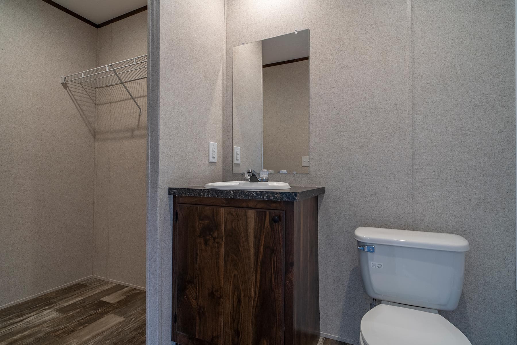Crest bathroom home features