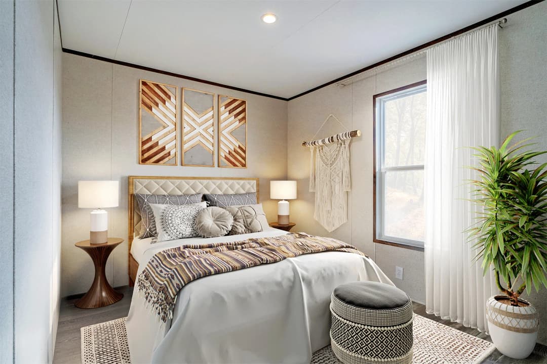 Crest bedroom home features