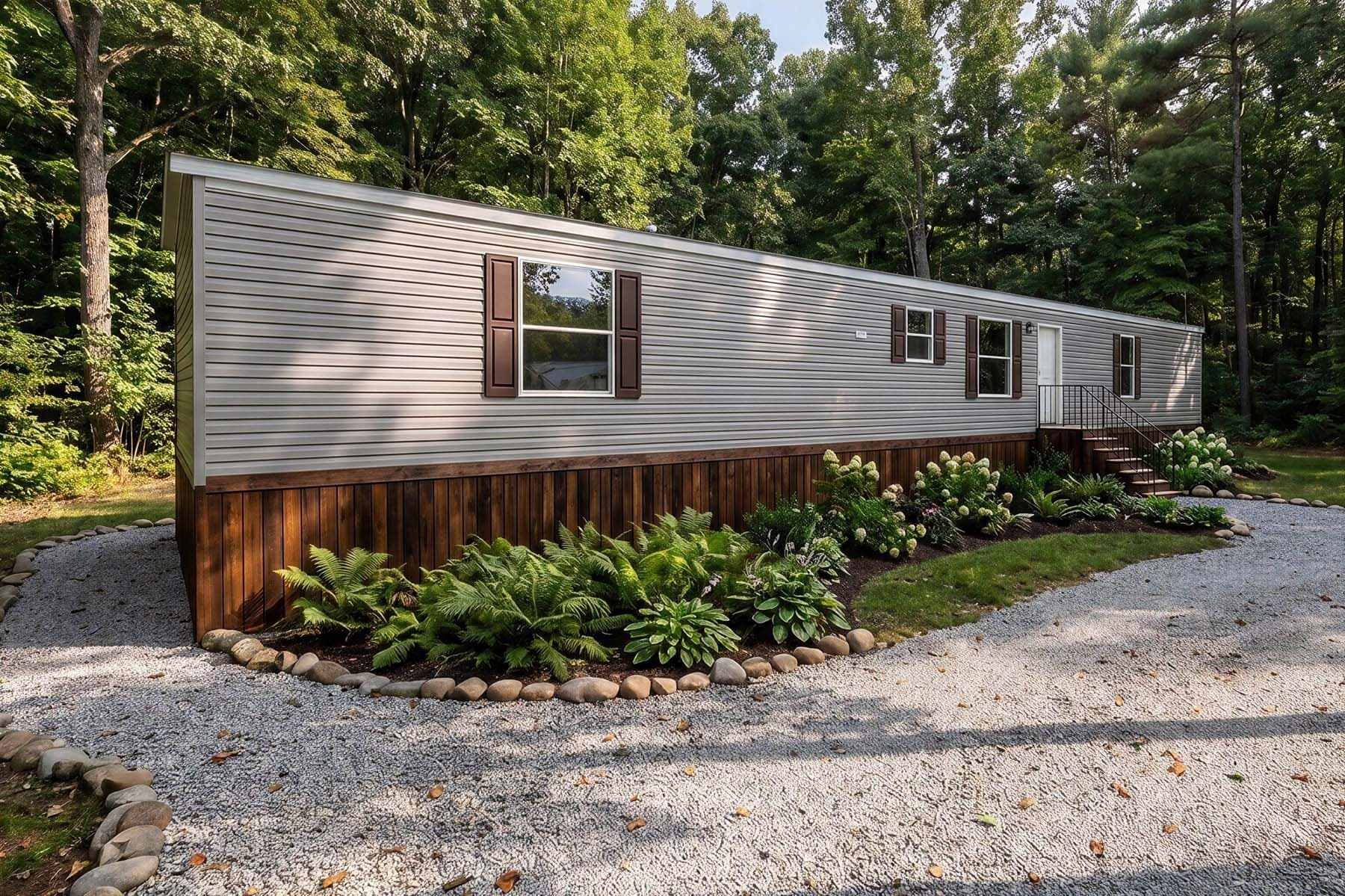 Belmont hero, elevation, and exterior home features