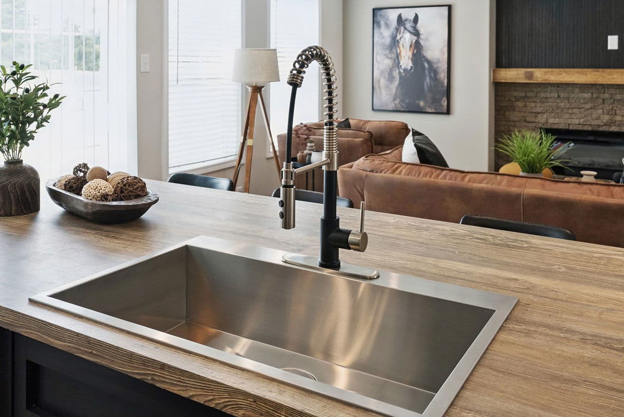 Blue sky  home features